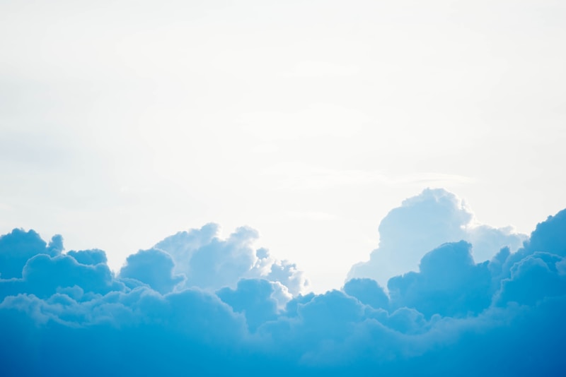 Ciel bleu